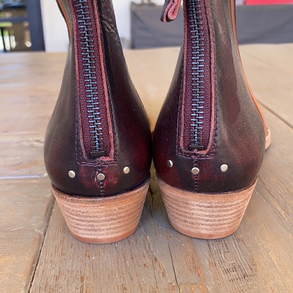 We The Free Wesley Western Ankle Boots – Brown Leather – US 11 – NWOB - Picture 11 of 15